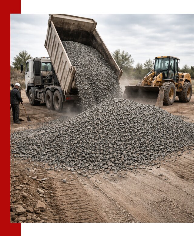 Гранитный щебень фракция 10-20 с доставкой в Наро-Фоминске