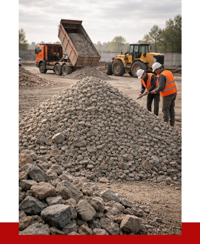 Гранитный щебень фракция 40-70 в Наро-Фоминске от 2561 руб ПРОНЕРУДНр-