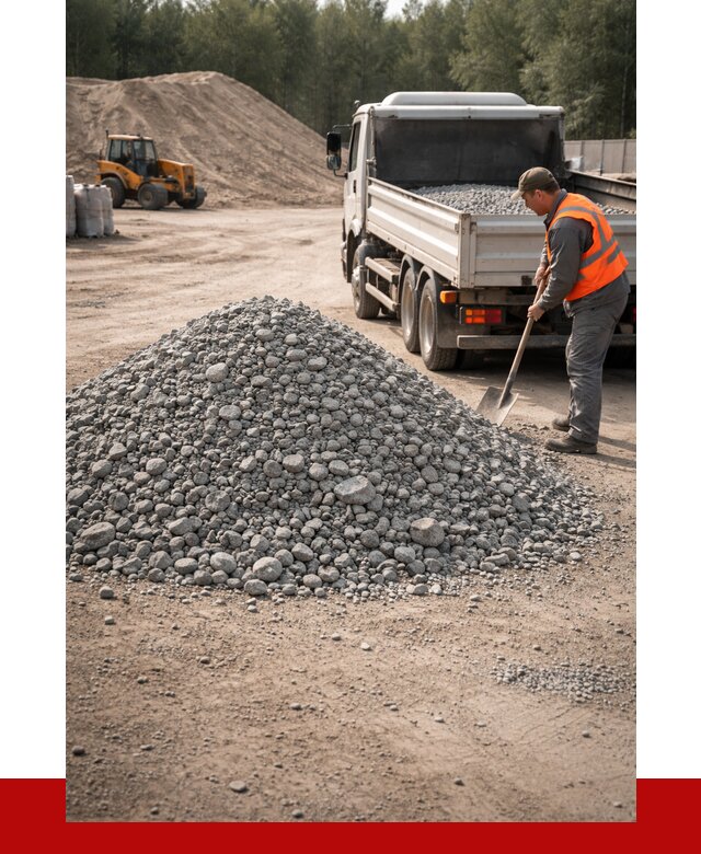Гравийный щебень фракция 5-10 в Наро-Фоминске от 2254 р. | ПРОНЕРУДНр-