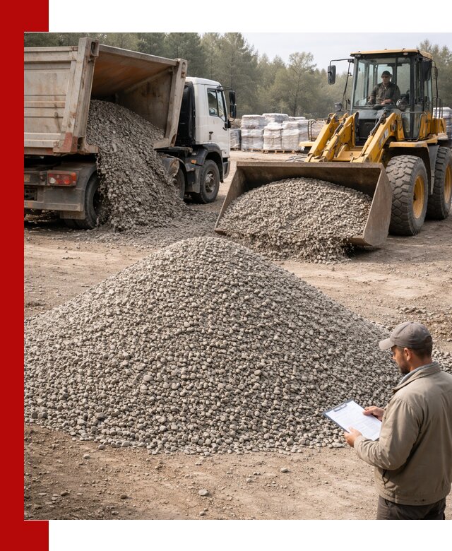 Гравийный щебень фракция 5–10 с доставкой в Наро-Фоминске