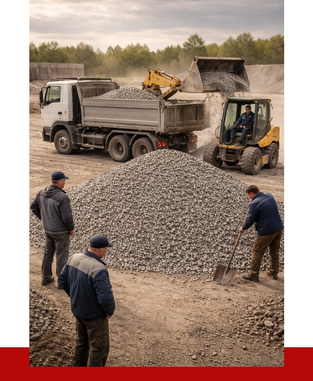Гравийный щебень фракция 5-20 в Наро-Фоминске от 2459 р. ПРОНЕРУДНр-