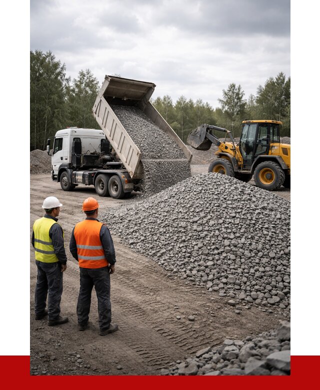 Гравийный щебень фракция 40-70 в Наро-Фоминске от 9733р | ПРОНЕРУДНр-