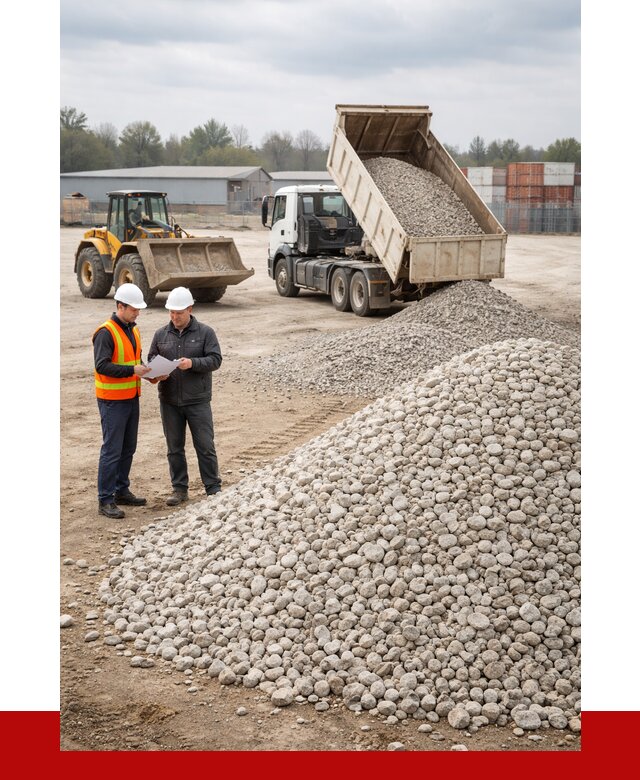 Известняковый щебень в Наро-Фоминске от 1434 р. доставка | ПРОНЕРУДНр-