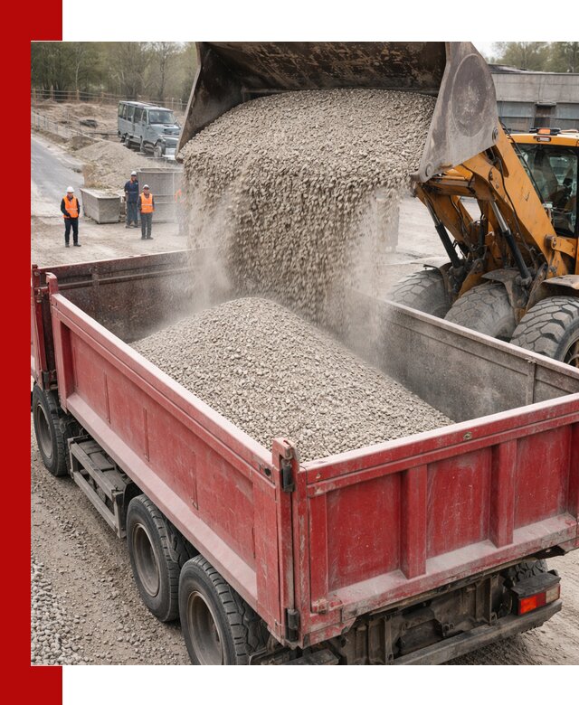 Купить известняковый щебень фракции 0-5 с доставкой в Наро-Фоминске