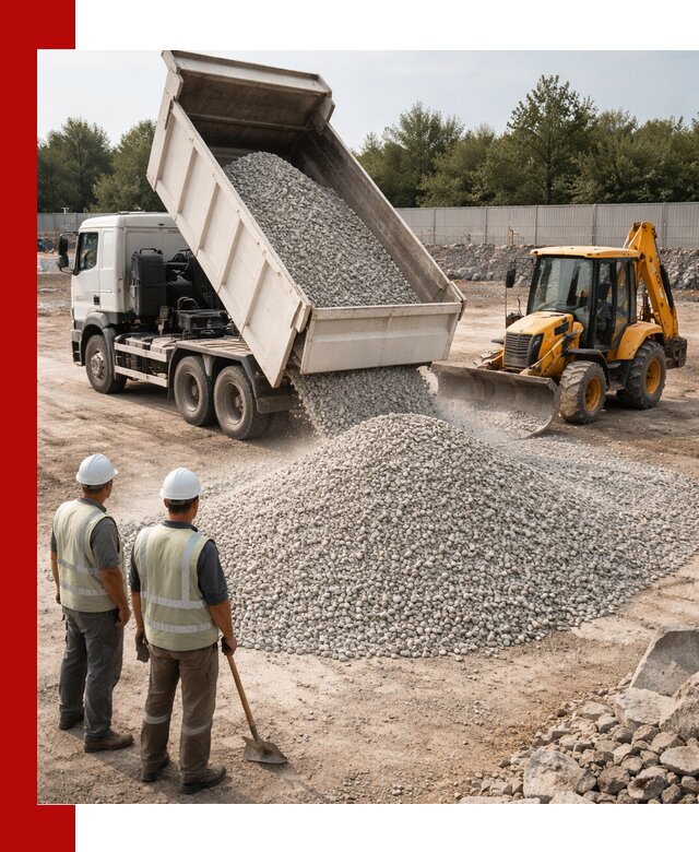 Купить известняковый щебень фракции 5–10 мм с доставкой в Наро-Фоминске