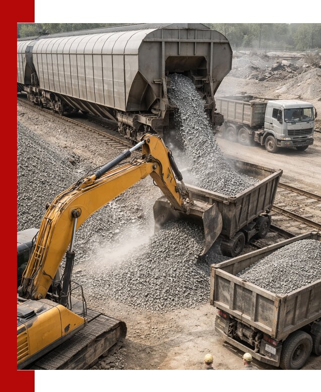 Доставка железнодорожного щебня в Наро-Фоминске крупными партиями быстрого отгруза