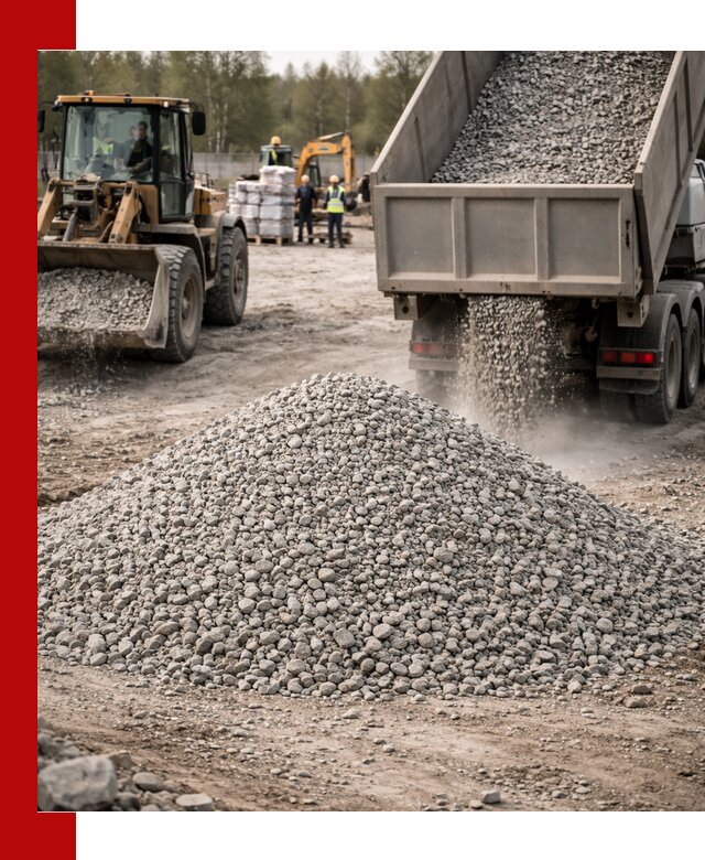 Вторичный щебень фракции 5-20 в Наро-Фоминске — доставка и продажа крупнотоннажно