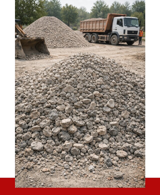 Вторичный щебень фракция 20-40 в Наро-Фоминске от 2254 р ПРОНЕРУДНр-