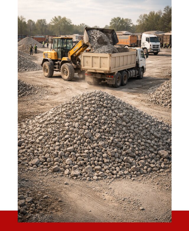 Вторичный щебень фракция 40-70 в Наро-Фоминске от 1783 р, ПРОНЕРУДНр-