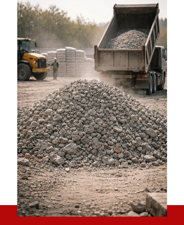 Вторичный щебень фракция 70-150 в Наро-Фоминске от 1434 р. | ПРОНЕРУДНр-