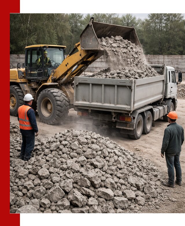 Вторичный щебень фракция 70–150 в Наро-Фоминске с доставкой