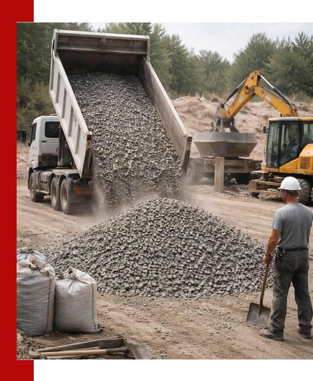 Доставка и продажа бетонного щебня в Наро-Фоминске
