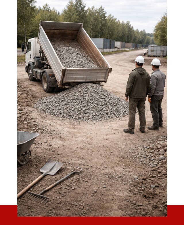 Бетонный щебень фракция 5-20 в Наро-Фоминске от 3278 р., ПРОНЕРУДНр-