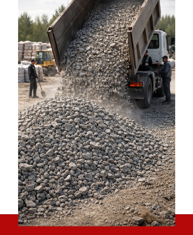 Бетонный щебень фракция 40-70 в Наро-Фоминске от 1844 р. ПРОНЕРУДНр-