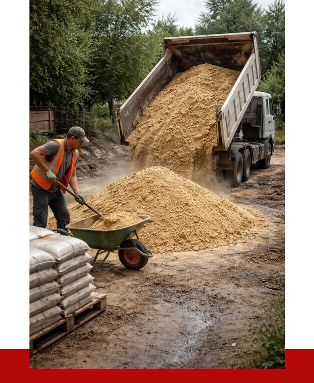 Купить песок с доставкой в Наро-Фоминске от 1844 р. | ПРОНЕРУДНр-