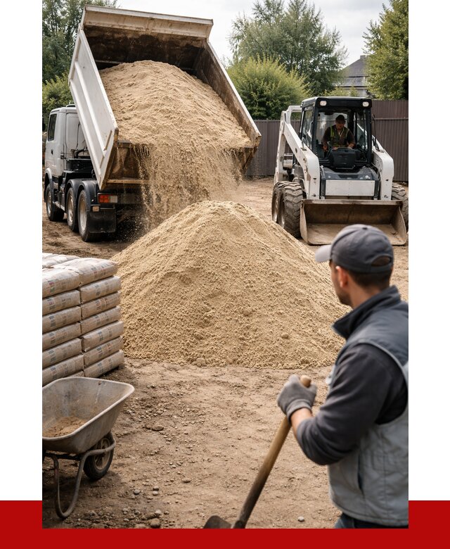 Мытый речной песок с доставкой в Наро-Фоминске от 1486 р. | ПРОНЕРУДНр-
