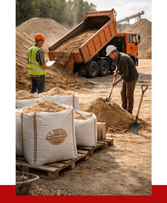 Строительный песок в Наро-Фоминске от 2254 р. с доставкой, ПРОНЕРУДНр-