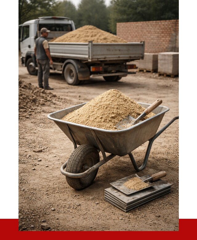 Песок для кладки в Наро-Фоминске с доставкой от 2254 р. | ПРОНЕРУДНр-