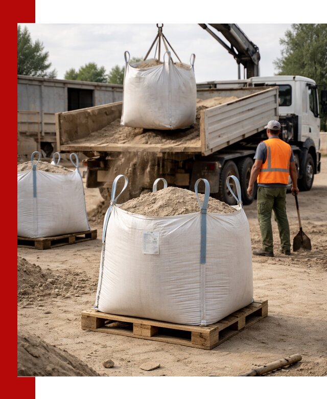 Доставка песка в биг бег в Наро-Фоминске быстро и без лишних хлопот