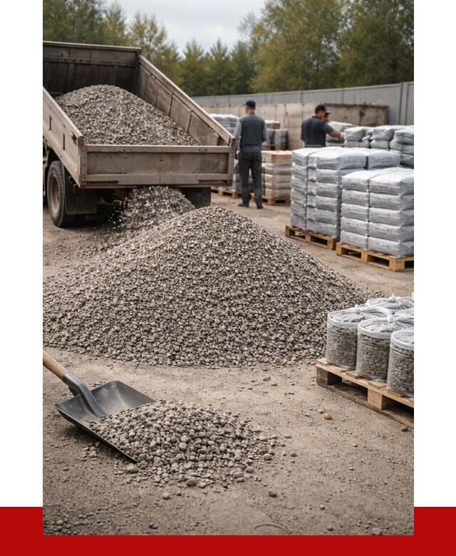 Гравий фракция 5-20 в Наро-Фоминске купить от 2356 р. ПРОНЕРУДНр-