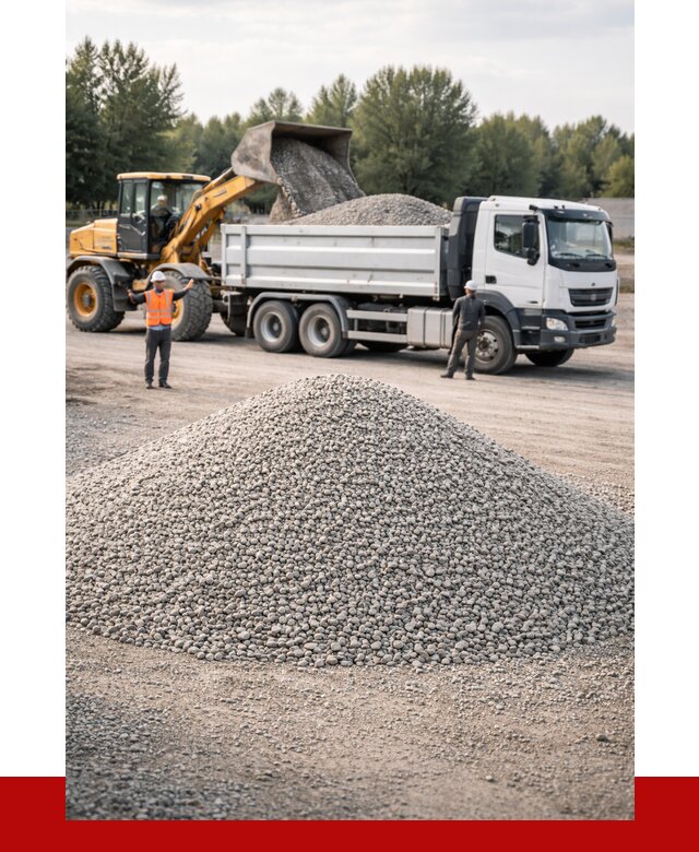 Купить мытый гравий в Наро-Фоминске от 3586 р, доставка ПРОНЕРУДНр-