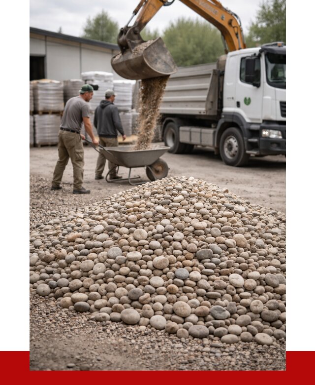 Галька декоративная в Наро-Фоминске от 3278 р. за куб | ПРОНЕРУДНр-