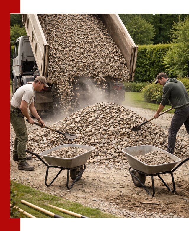 Доставка и продажа декоративной гальки в Наро-Фоминске