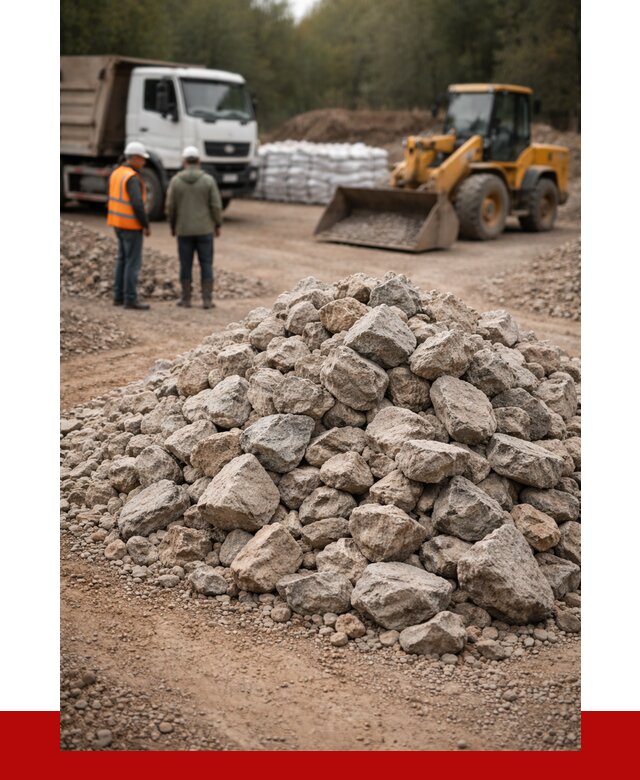 Купить бутовый камень с доставкой в Наро-Фоминске от 2356 р. | ПРОНЕРУДНр-
