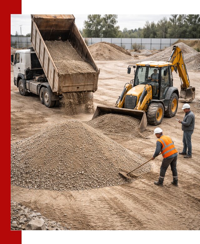 Поставка и доставка ПГС С4 в мешках и самосвалах в Наро-Фоминске