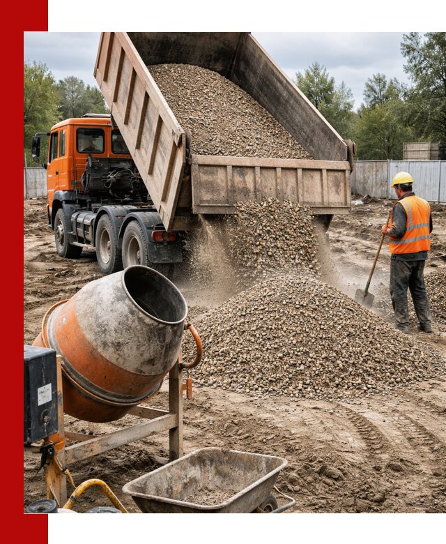 Опгс для бетона с доставкой самосвалом в Наро-Фоминске от производителя