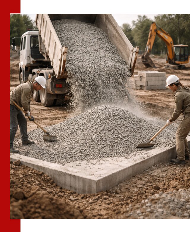 Доставка и продажа отсева для бетона в Наро-Фоминске