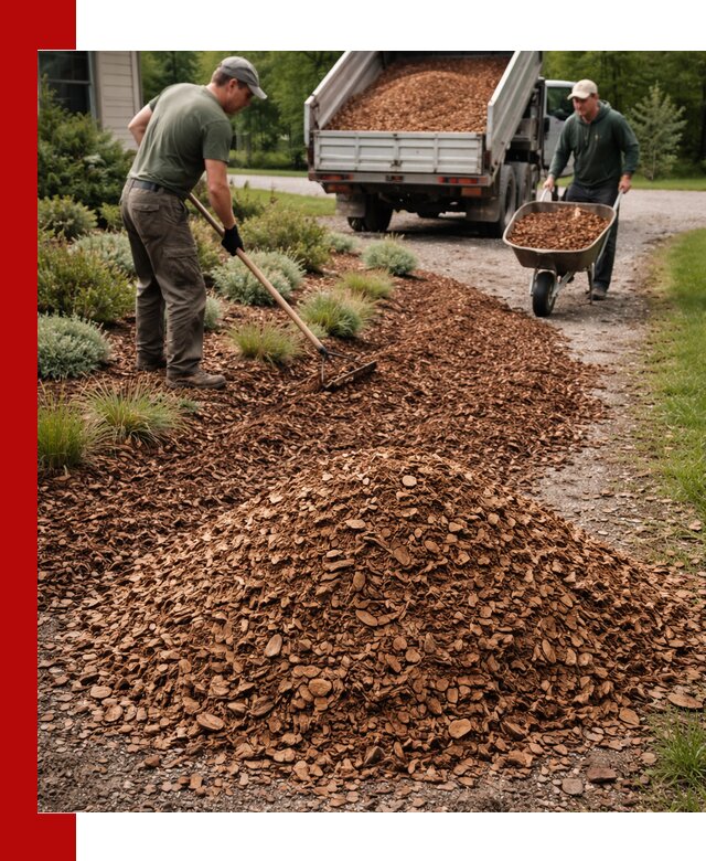 Крошка для мульчирования с доставкой в Наро-Фоминске