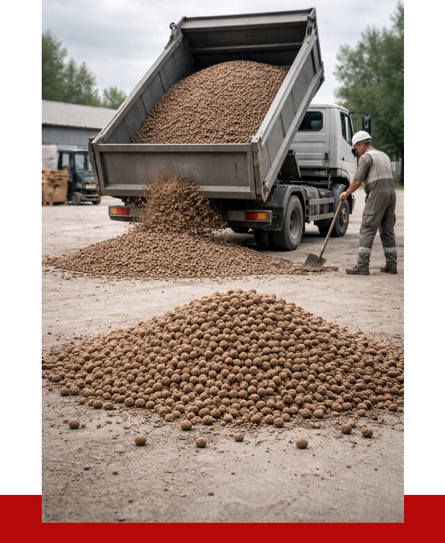 Керамзит с доставкой в Наро-Фоминске от 4303 р. за м3 | ПРОНЕРУДНр-
