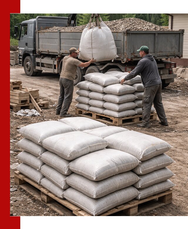 Керамзит в мешках с доставкой в Наро-Фоминске от компании-поставщика