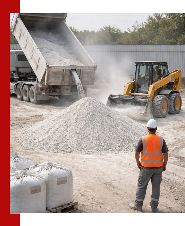 Доставка и продажа известняковой муки в Наро-Фоминске