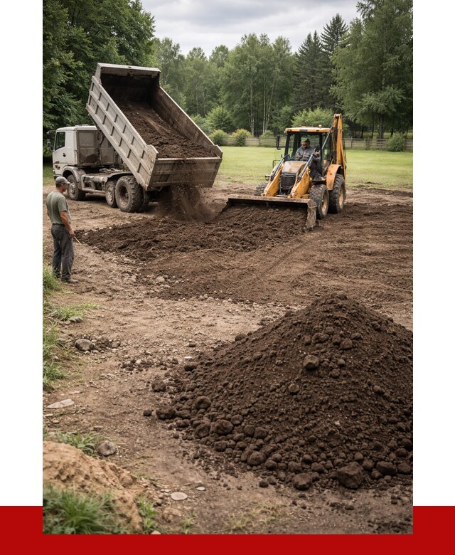 Грунт для выравнивания участка в Наро-Фоминске от 1229 р. | ПРОНЕРУДНр-