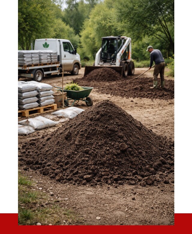 Грунт для озеленения с доставкой в Наро-Фоминске от 1844 р. | ПРОНЕРУДНр-