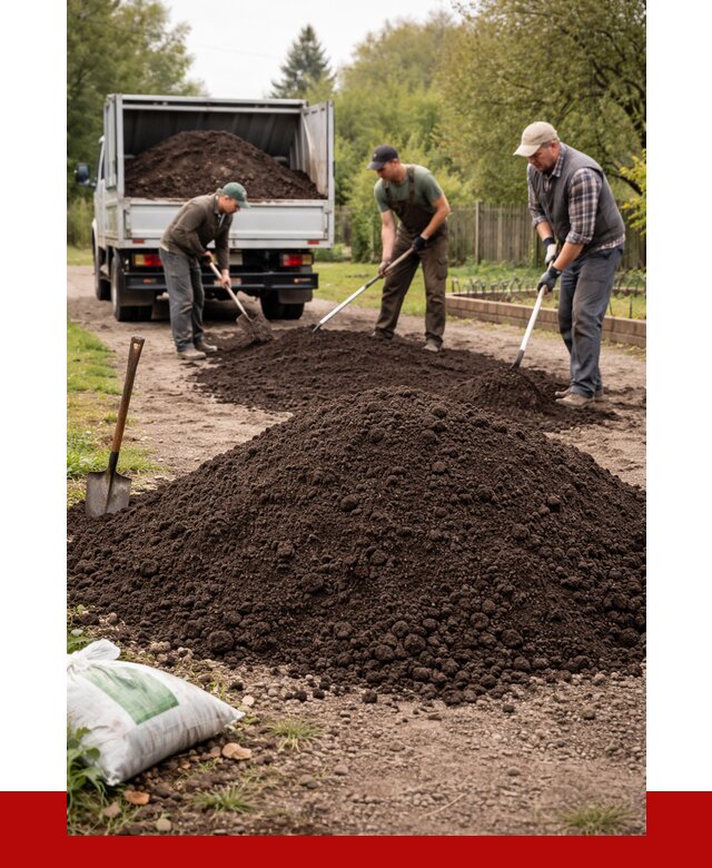 Купить землю для огорода в Наро-Фоминске от 3278 р./куб | ПРОНЕРУДНр-