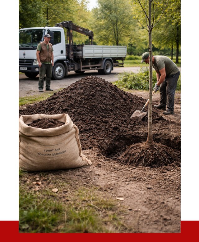Грунт для посадки деревьев в Наро-Фоминске от 1229 р. | ПРОНЕРУДНр-
