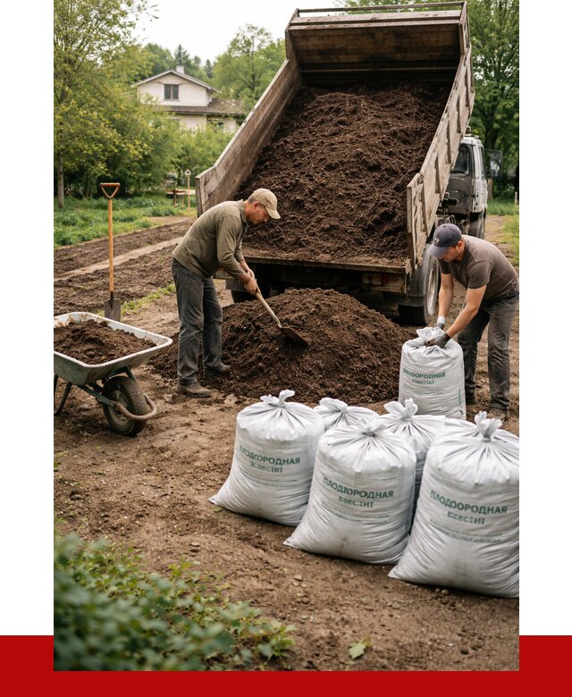 Плодородная смесь в Наро-Фоминске от 4303 р./куб с доставкой | ПРОНЕРУДНр-