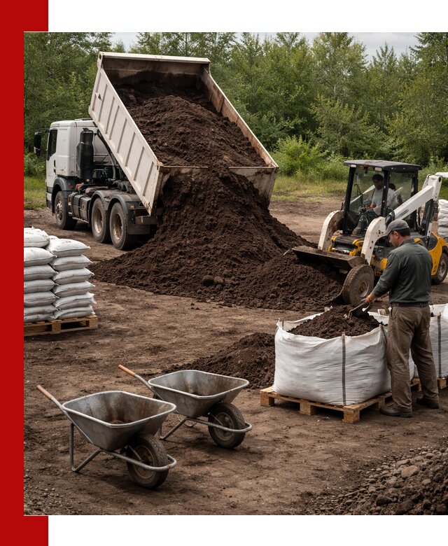 Доставка и продажа торфогрунта в Наро-Фоминске оптом и в розницу