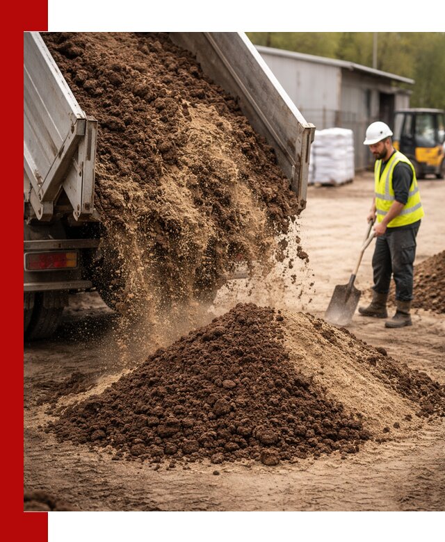 Доставка торфо-песчаной смеси в Наро-Фоминске для строительства и озеленения