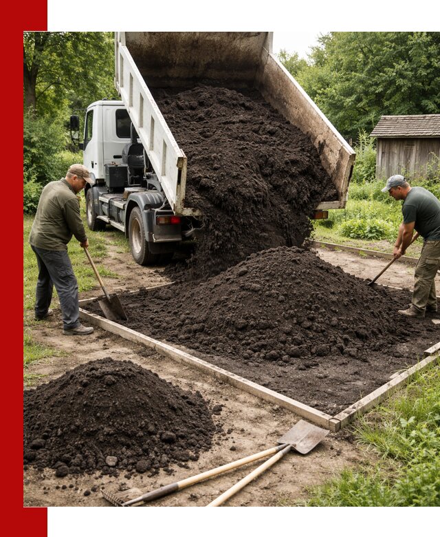 Купить чистый чернозем для огорода с доставкой в Наро-Фоминске