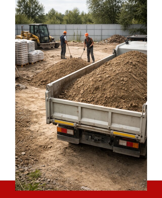 Супесь с доставкой в Наро-Фоминске от 2510 р. за куб | ПРОНЕРУДНр-