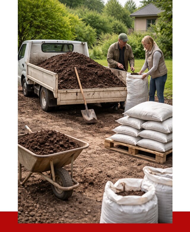 Перегной в мешках с доставкой в Наро-Фоминске от 2254 р. | ПРОНЕРУДНр-