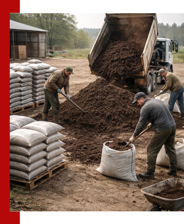 Доставка компоста оптом и в розницу в Наро-Фоминске