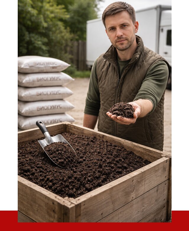 Купить биогумус в Наро-Фоминске с доставкой от 8708 р. за куб | ПРОНЕРУДНр-