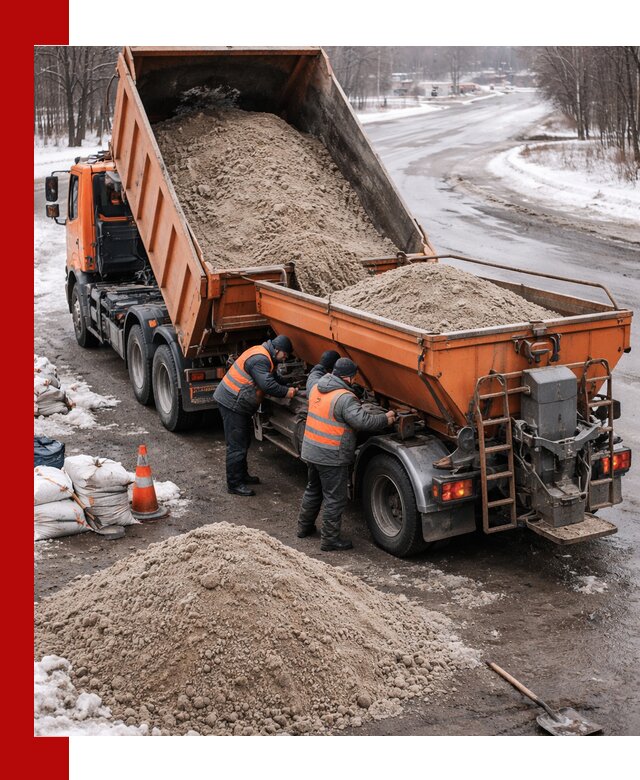 Поставка и вывоз пескосоля в Наро-Фоминске оптом и в розницу