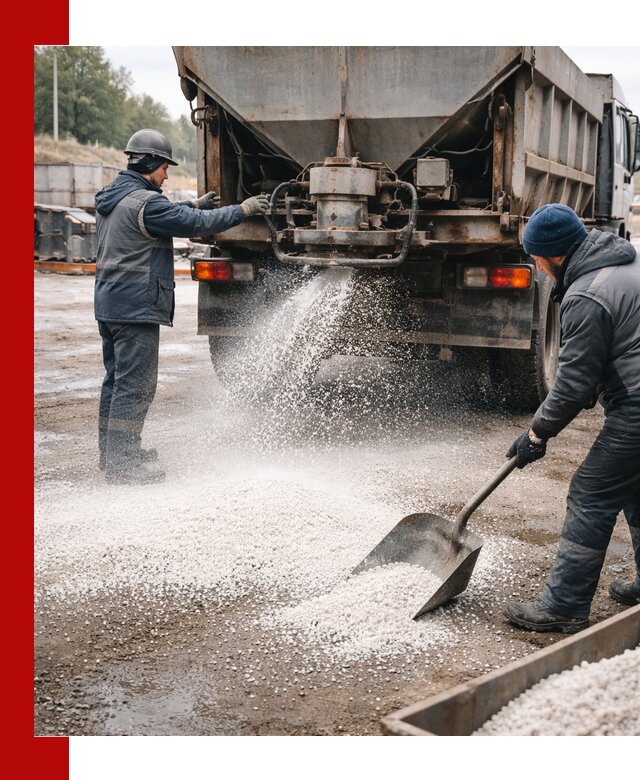 Доставка и продажа хлористого кальция в Наро-Фоминске