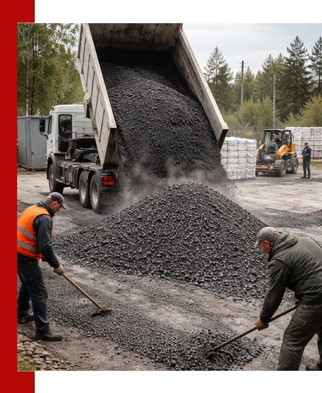 Доставка и продажа асфальтного гранулята в Наро-Фоминске